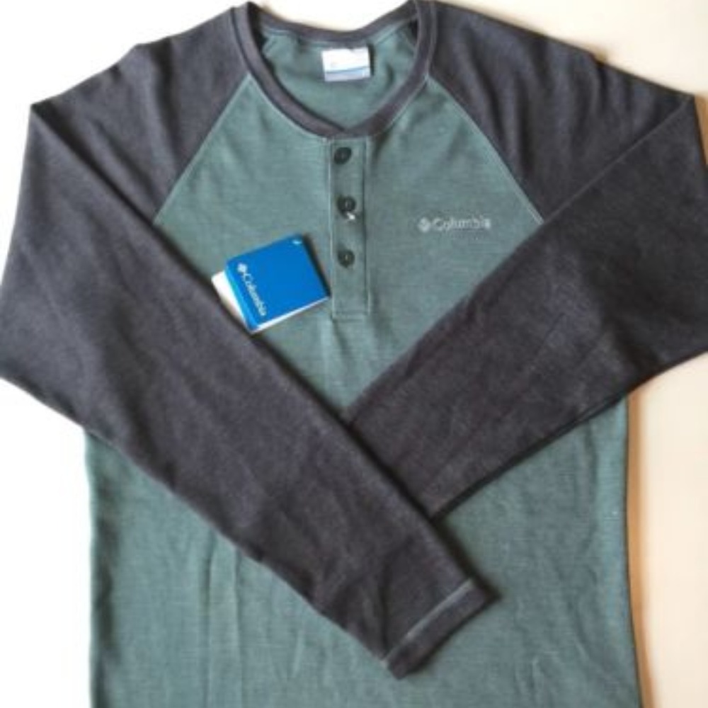 Columbia, Men's, Thomas Meadows Henley,Long Sleeve